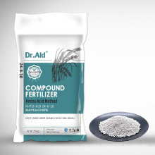 Dr Aid Chlorine based Amino Acid method chemical NPK Compound Fertilizer 24 6 10 White Granular fertilizer for xinjiang cotton